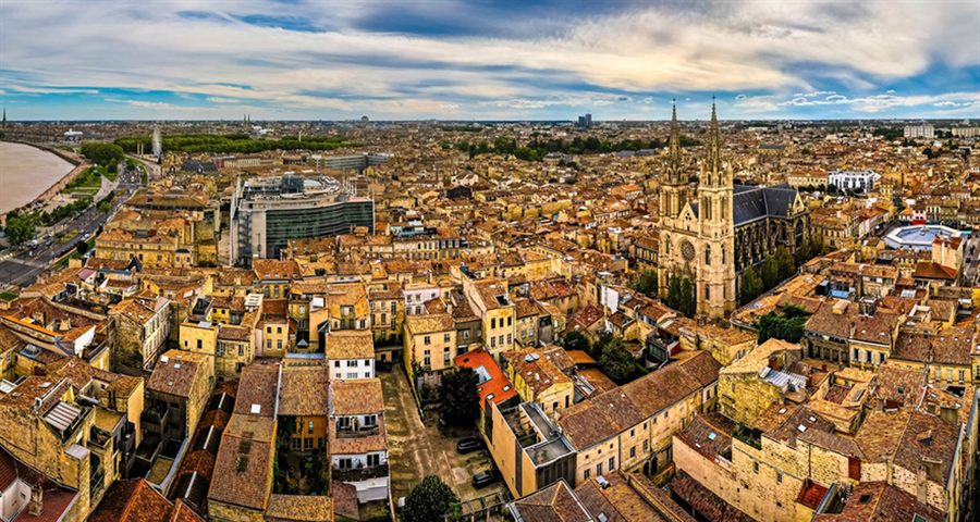 Bordeaux from above
